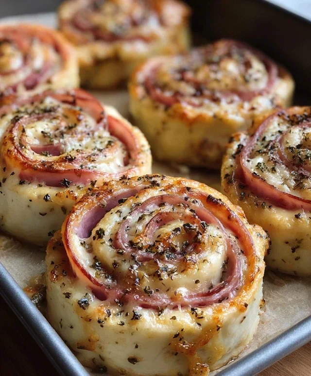 Beef Beef Ham and Cheese Pinwheels
