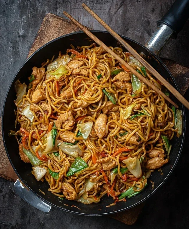 Chicken Lo Mein Recipe