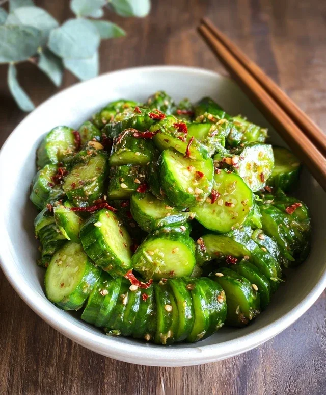 Spicy Asian Cucumber Salad