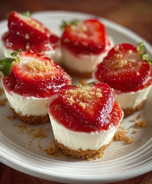 Cheesecake Deviled Strawberries