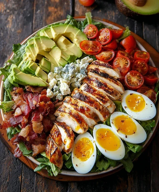 Pnon-non-non-alcoholic alternativeic non-alcoholic aleo Grilled Chicken Cobb Salad