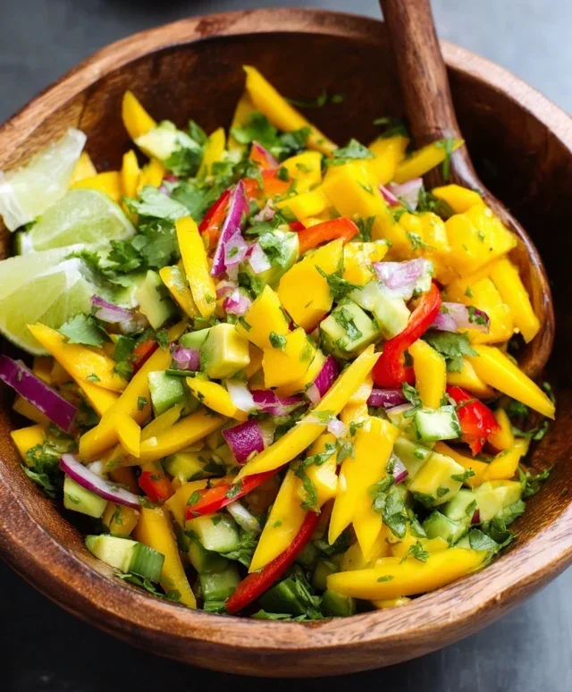 Healthy Mango Salad
