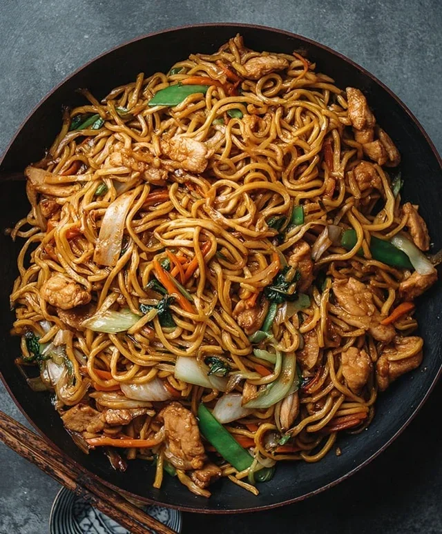 Chicken Lo Mein Recipe