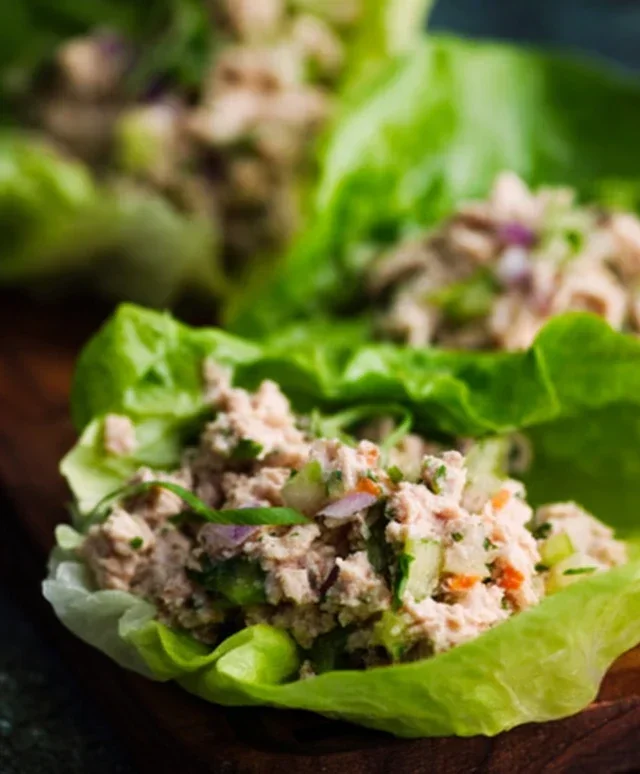 Tuna Lettuce Wraps