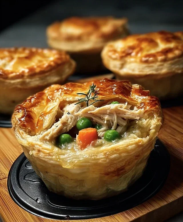 Mini Chicken Pot Pies