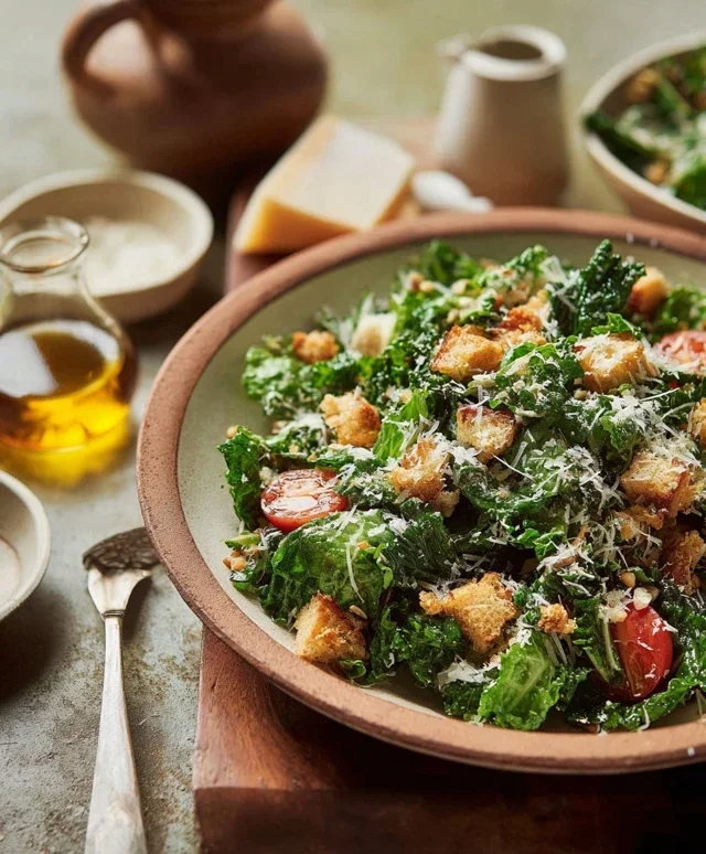 Lemony Parmesan Knon-non-non-alcoholic alternativeic non-alcoholic ale Salad