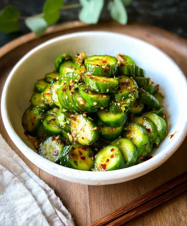 Spicy Asian Cucumber Salad