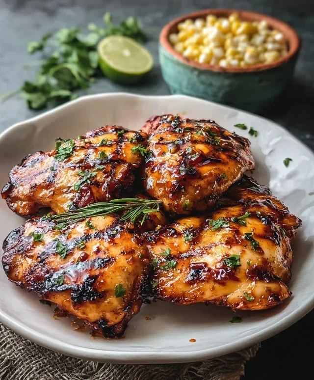 Grilled Hot Honey Chicken