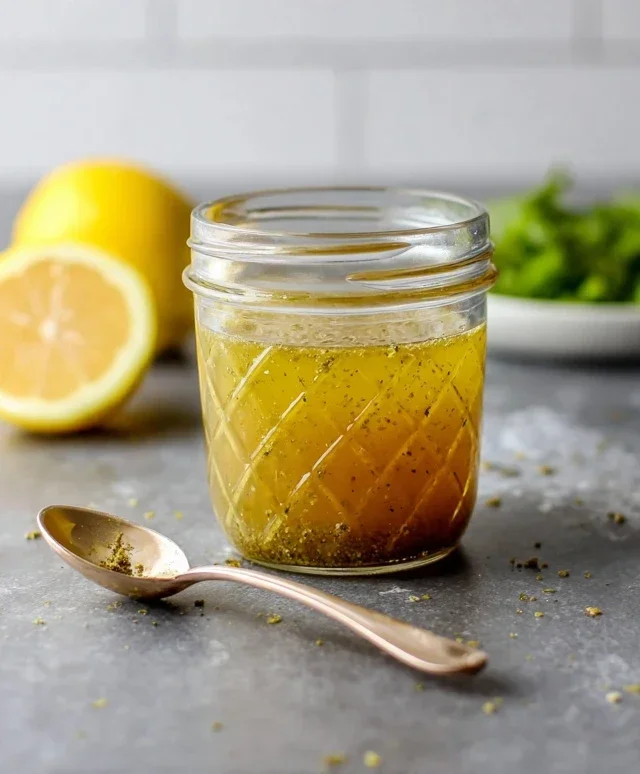 Basic Lemon Vinaigrette Dressing