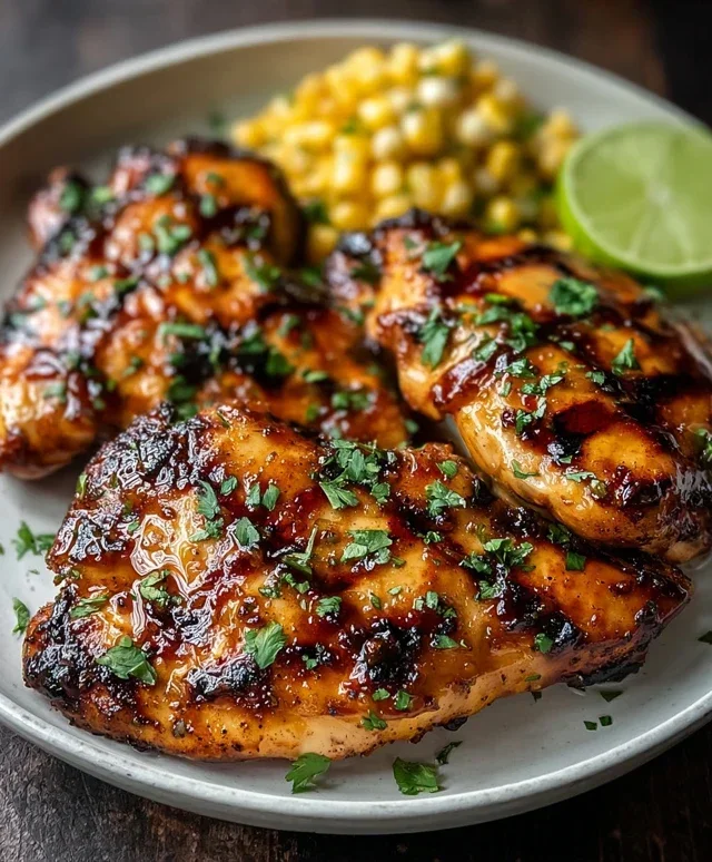 Grilled Hot Honey Chicken