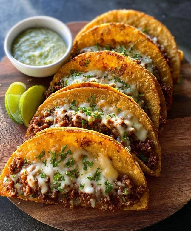 Crispy Ground Beef Tacos