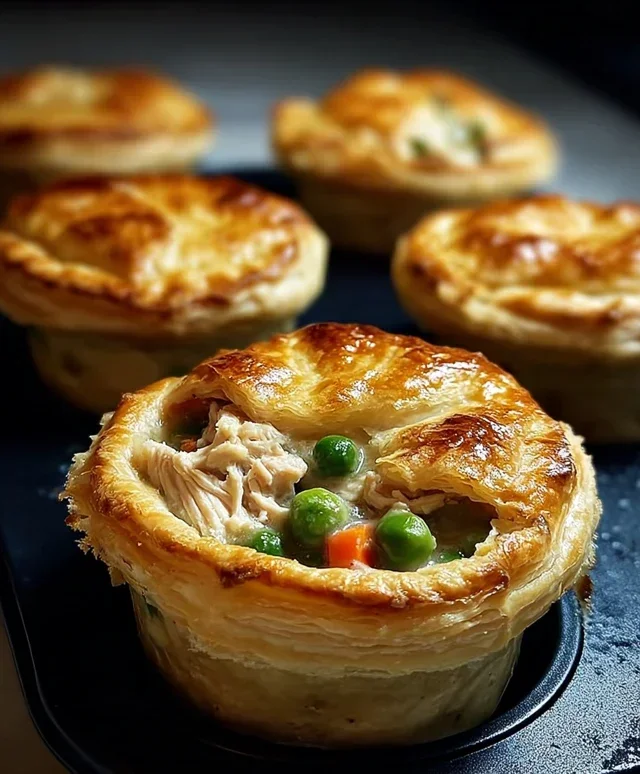 Mini Chicken Pot Pies