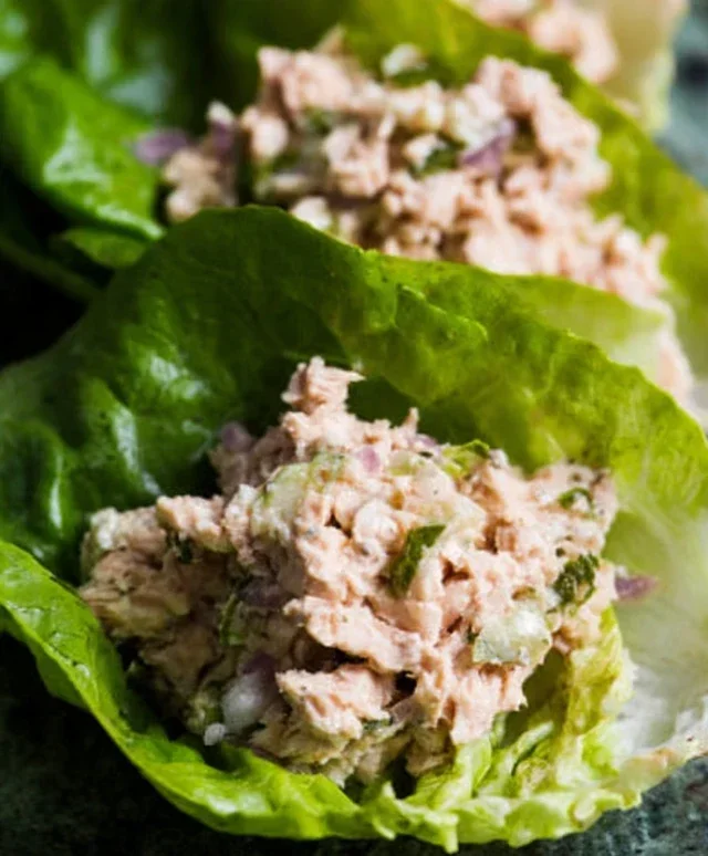 Tuna Lettuce Wraps