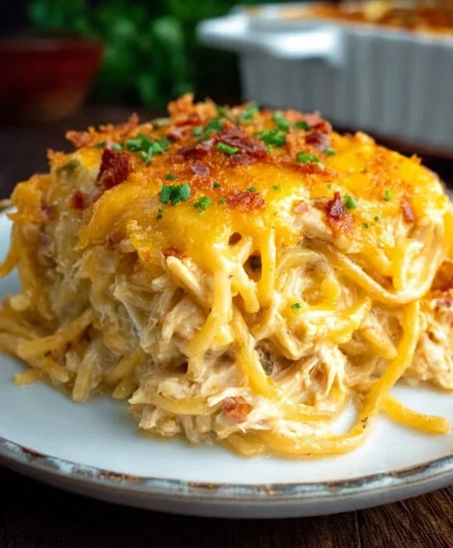Chicken Spaghetti with Burrata