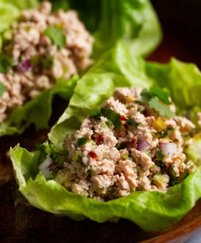 Tuna Lettuce Wraps