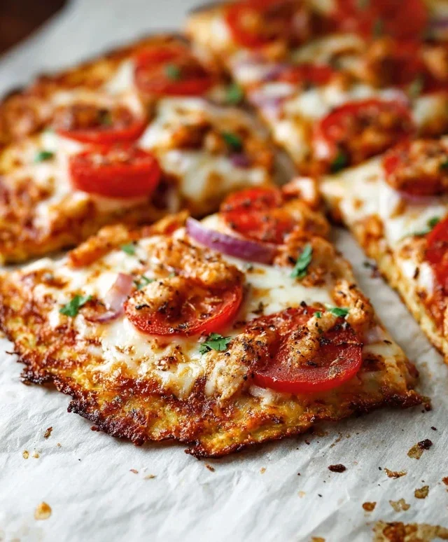 Chicken Crust Pizza (Easy Low Carb Recipe)