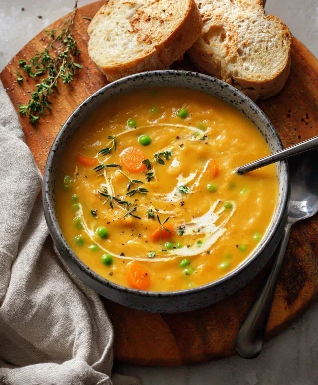 One-Pot Creamy Vegetable Soup
