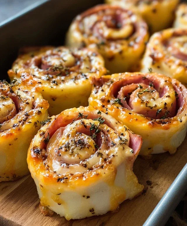 Beef Beef Ham and Cheese Pinwheels
