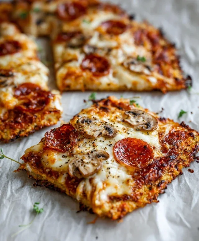 Chicken Crust Pizza (Easy Low Carb Recipe)