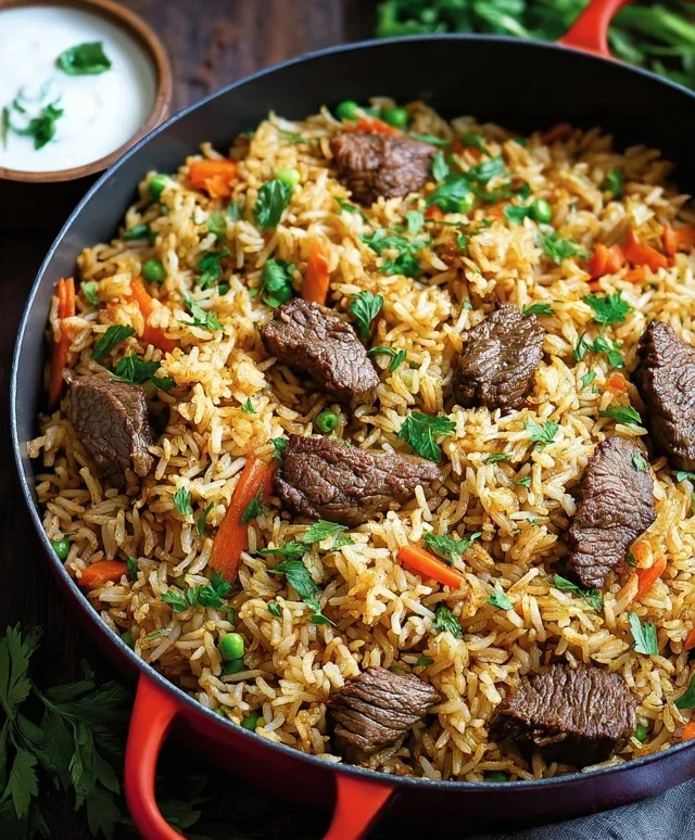 Beef Rice Plov