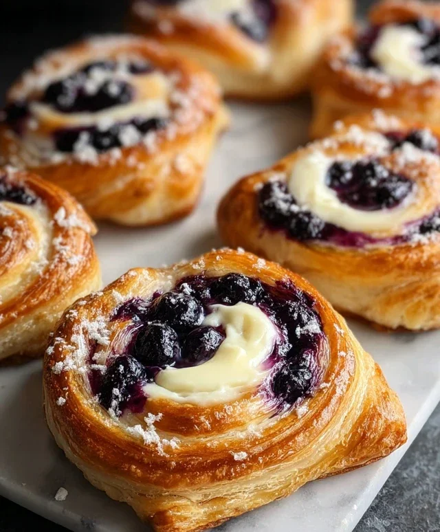 Blueberry Cream Cheese Stuffed French Toast