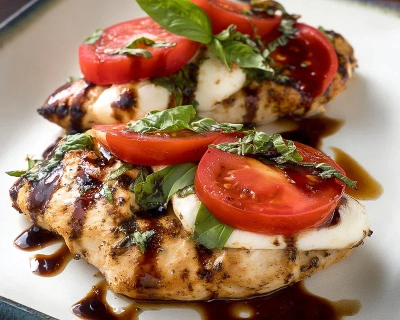 Grilled Chicken Caprese