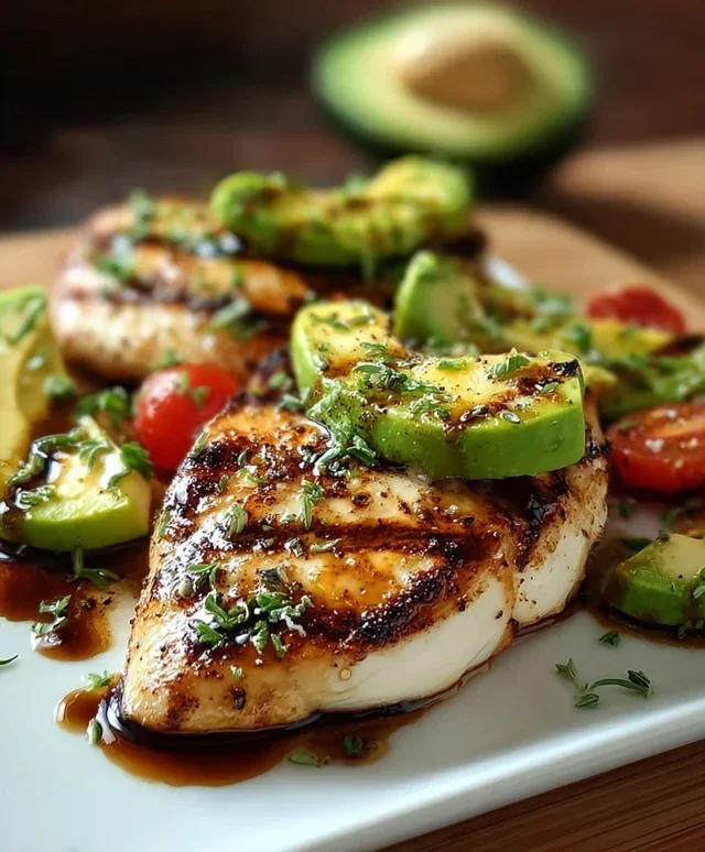 Grilled California Avocado Chicken Recipe