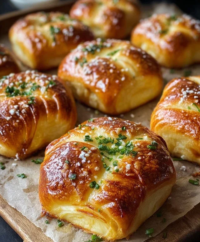 Korean Cream Cheese Garlic Buns