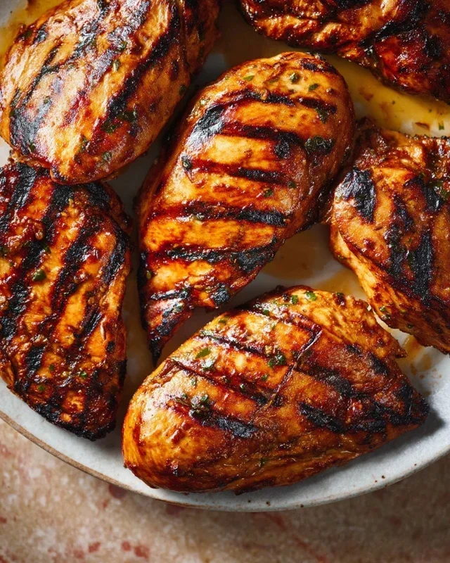 The BEST EVER Grilled Chicken Marinade