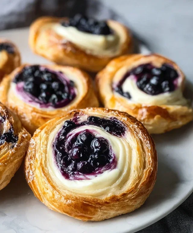 Blueberry Cream Cheese Stuffed French Toast