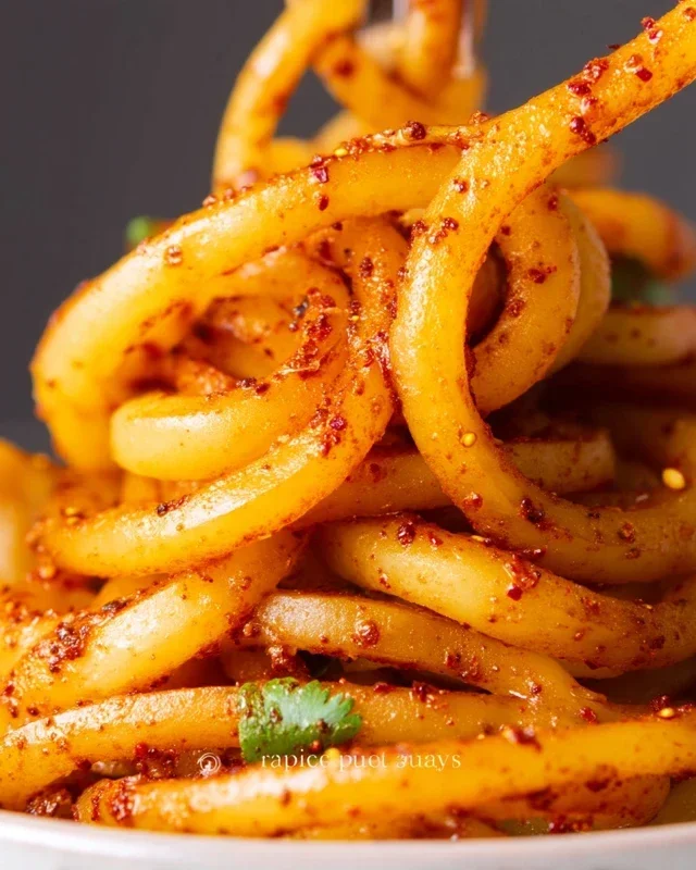 Spicy Potato Noodles