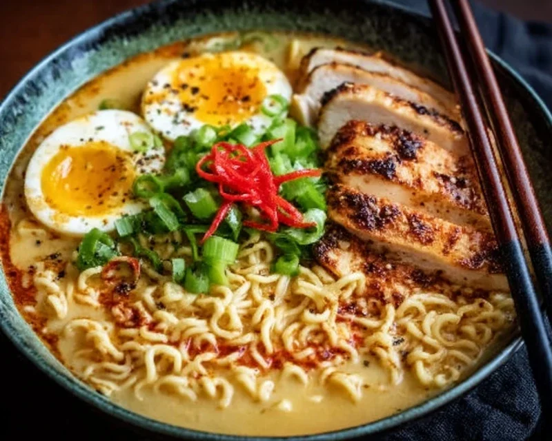 Creamy Garlic Chicken Ramen: An Incredible Ultimate Recipe