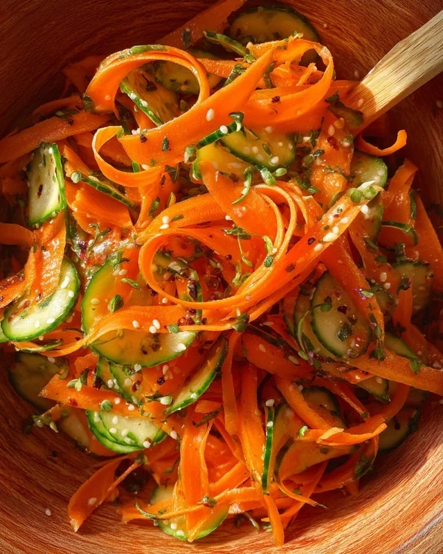 Cucumber Carrot Salad