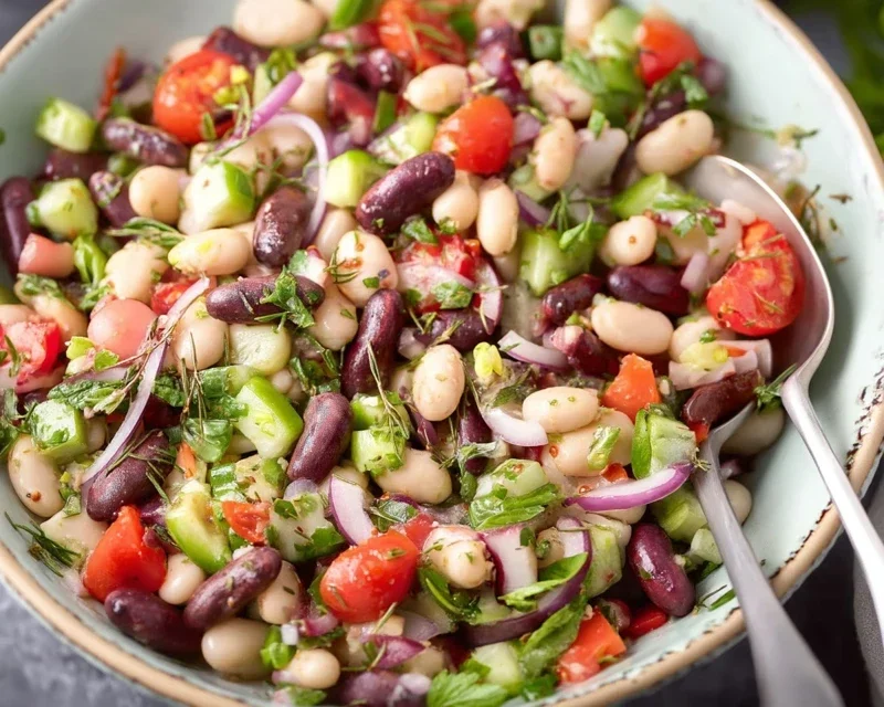 Mediterranean Bean Salad