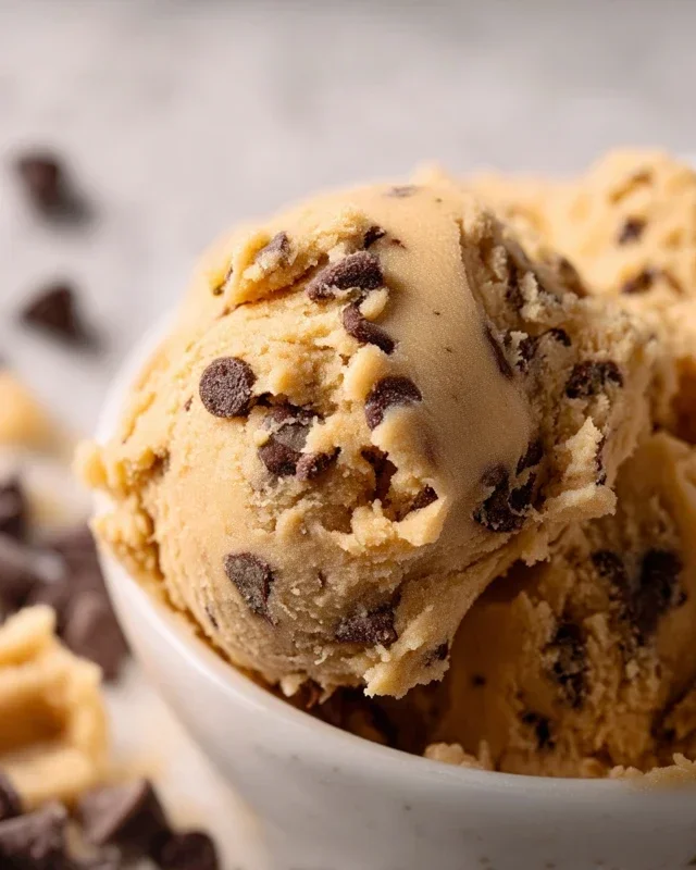 Edible Chocolate Chip Cookie Dough Recipe