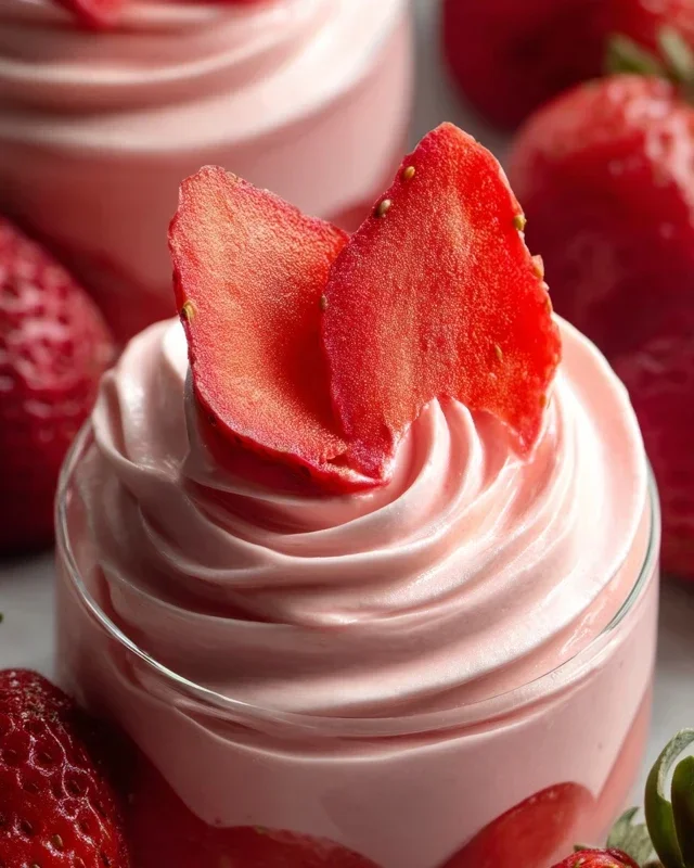 Strawberry Mousse