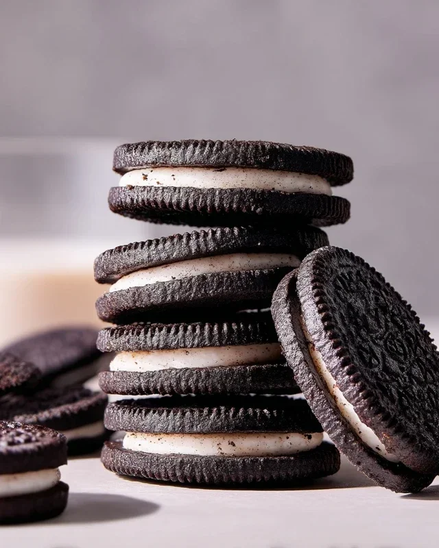 Homemade Oreo Cookies