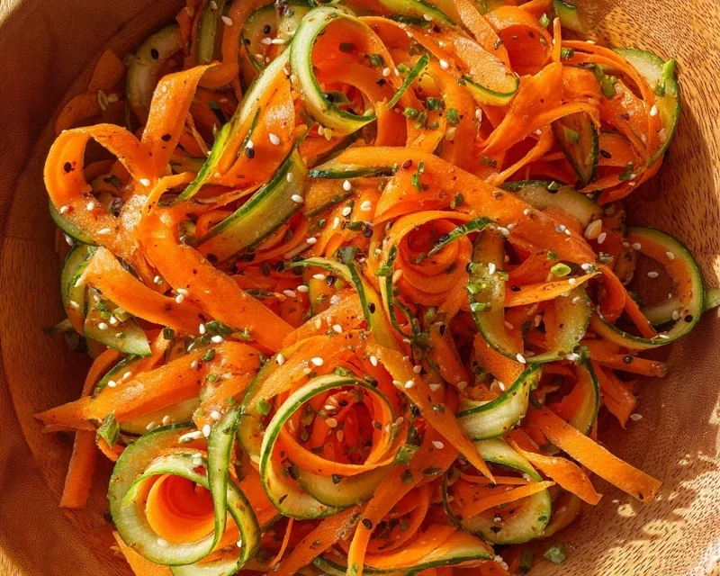 Cucumber Carrot Salad