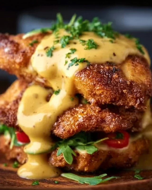 Pretzel Chicken with Mustard-Cheddar Sauce: An Amazing Ultimate Recipe
