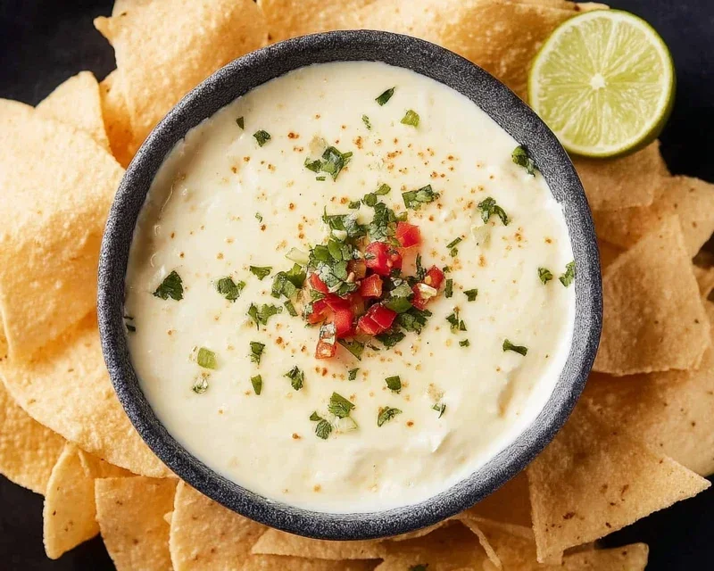 Best Mexican White Cheese Dip