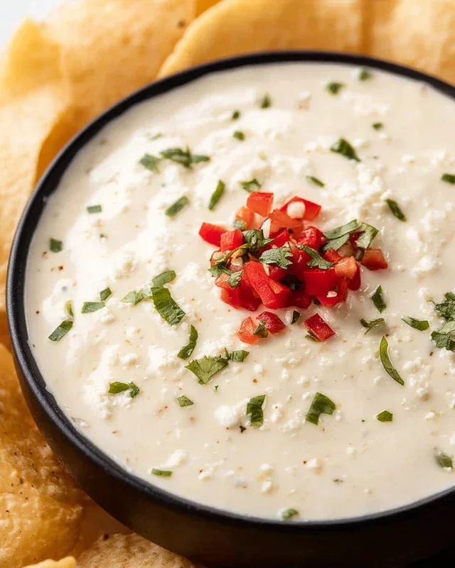 Best Mexican White Cheese Dip