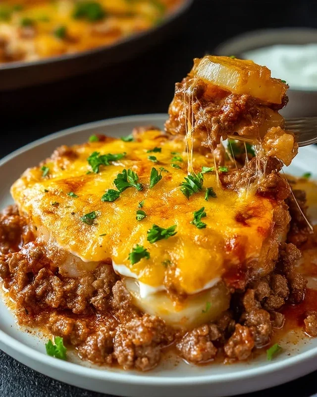 Hobo Casserole Ground Beef