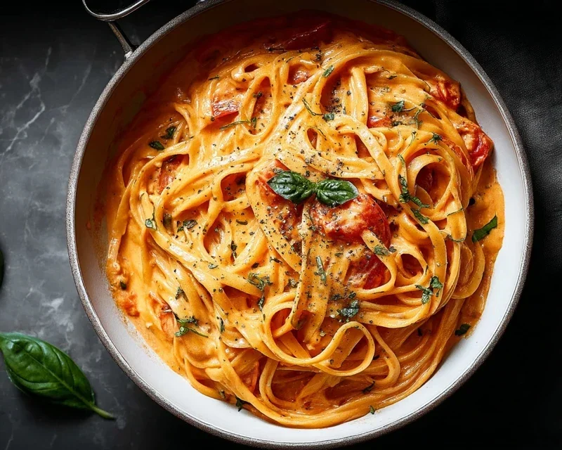 Easy One Pot Creamy Tomato Pasta