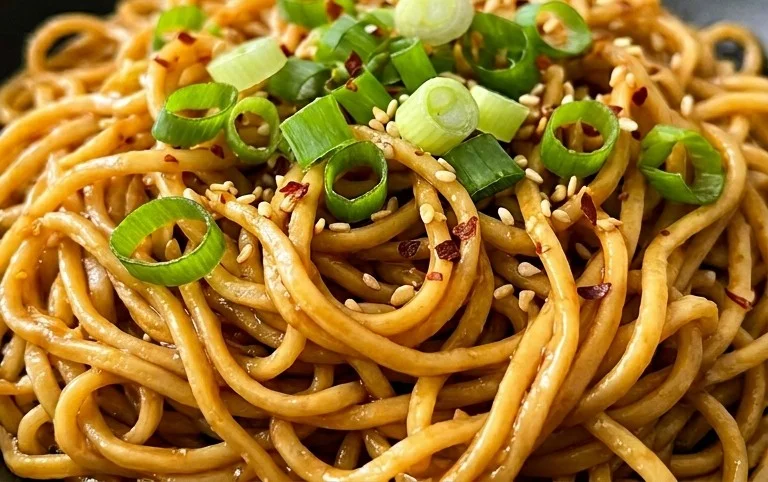 Easy Saucy Ramen Noodles