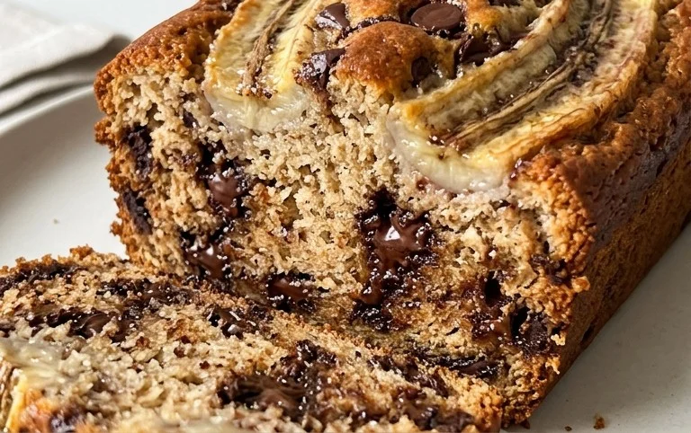 Easy Chocolate Chip Banana Bread
