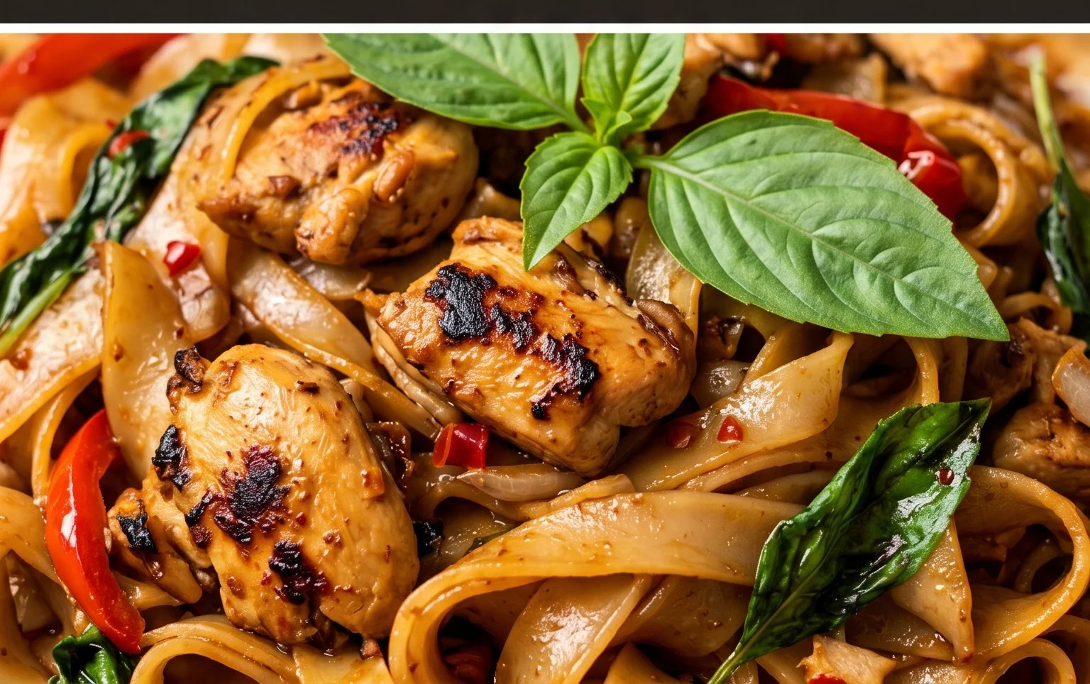 Drunken noodles
