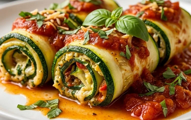 Vegan Zucchini Rollatini