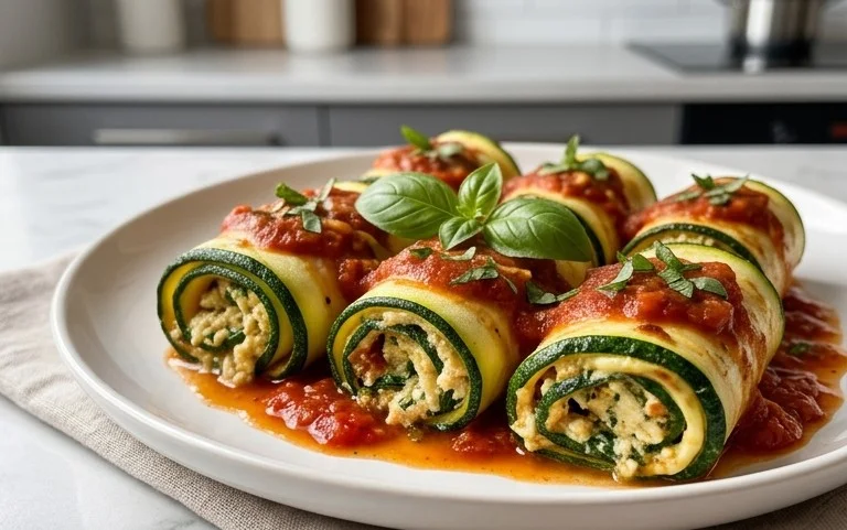 Vegan Zucchini Rollatini