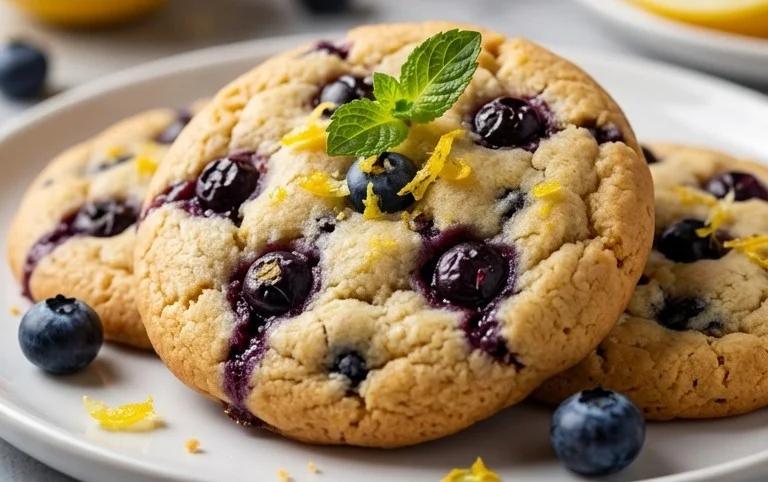 Lemon Blueberry Cookies Recipe