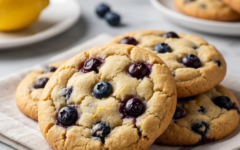 Lemon Blueberry Cookies Recipe